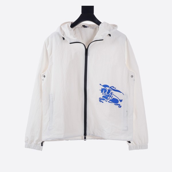 Burberry Woven Warhorse Zip-Up Jacket