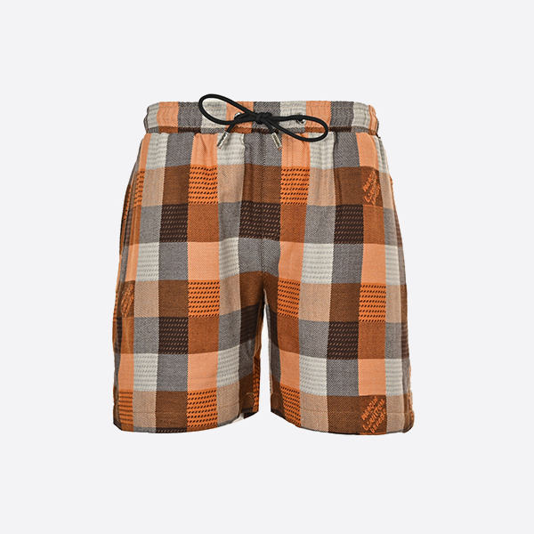 ルイ・ヴィトン 25SS チェッカーボード ジャカード ショートパンツ