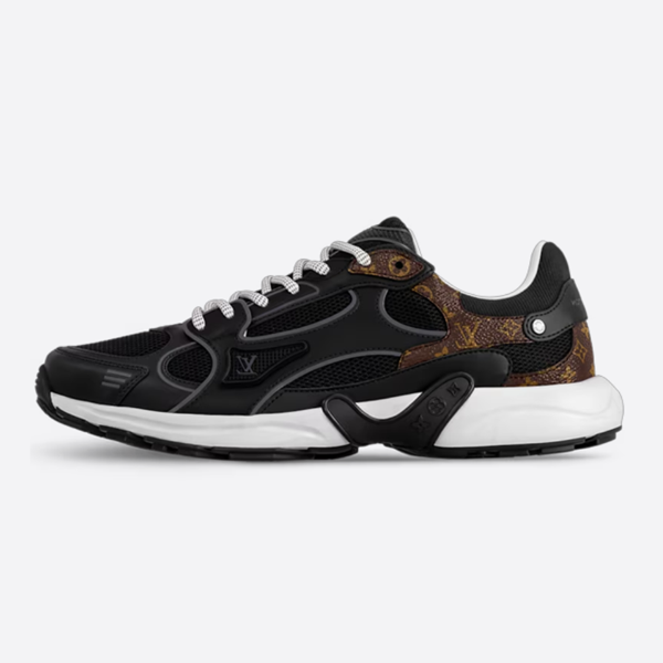 Louis Vuitton Olympia Round Toe Lace-Up Low-Top Casual Shoes 1AHOFB