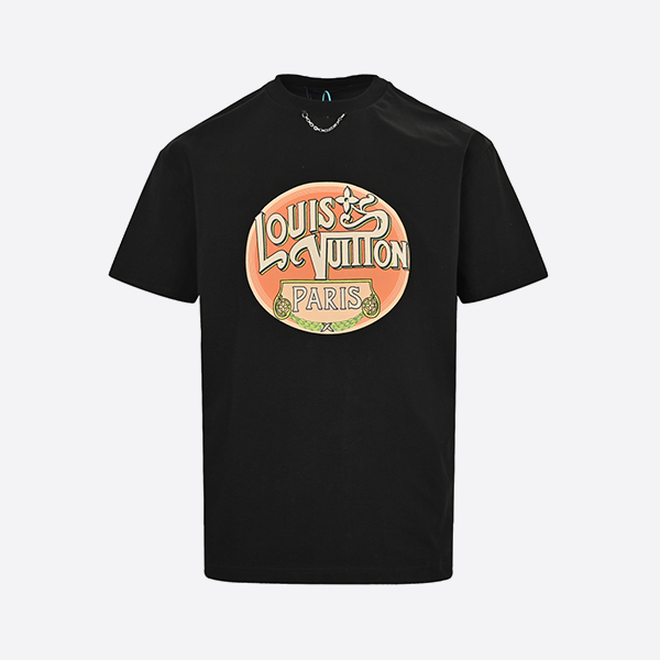 Louis Vuitton 25ss chain logo print short sleeve