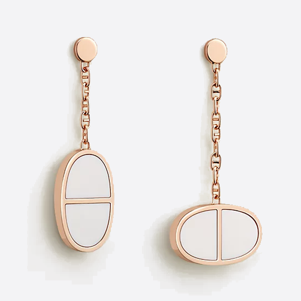 Hermès pig nose earrings  H121541B 00