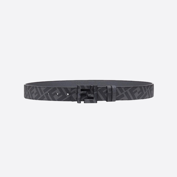 Fendi FF push button buckle men's casual reversible belt 7C0468AHUUF1GX5