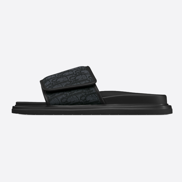 Dior Aqua round toe Velcro flip flops 3SA167ZSA_H969_T395