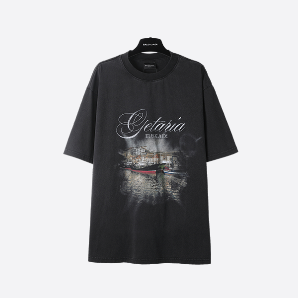 Balenciaga SS25 Getaria Town Short Sleeve