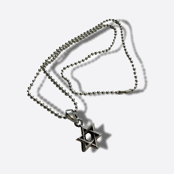 Chrome Heart Six-pointed Star Pendant 97089827