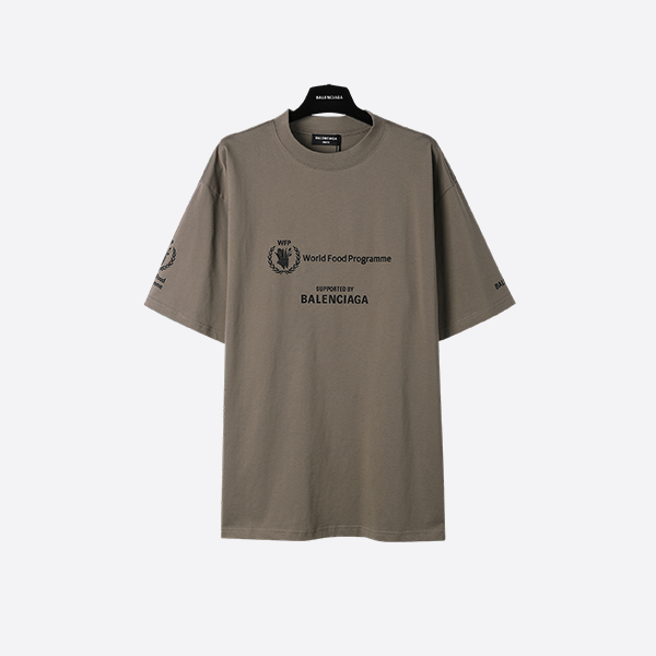 Balenciaga 25ss World Food Program short sleeve