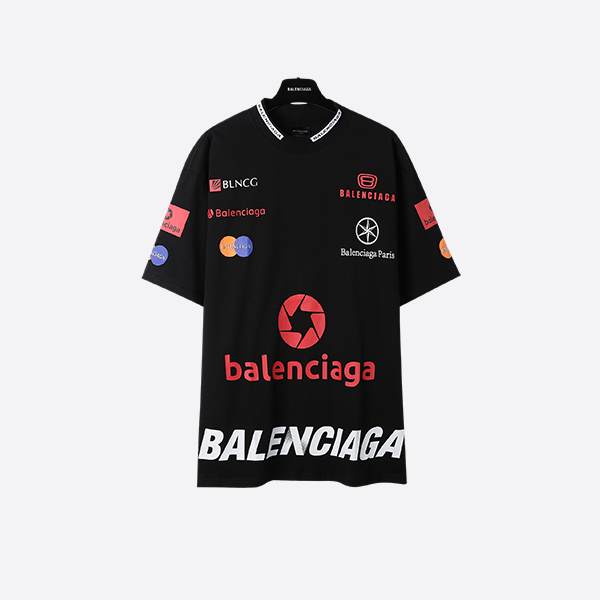 Balenciaga SS25 multi-label short sleeves